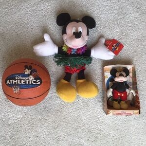 Mickey Mouse Collectibles Bundle, 3 items, Disney